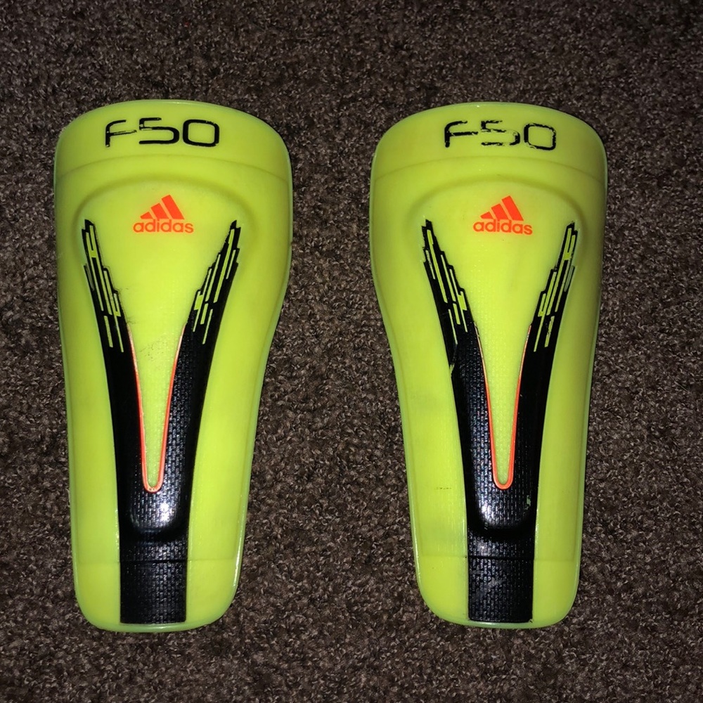 Adidas F50 shin guards
